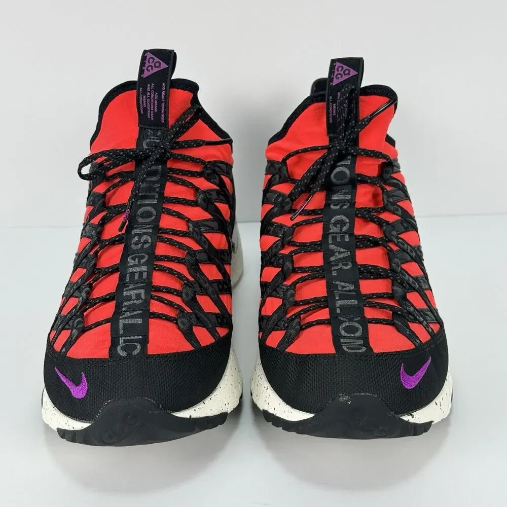Nike ACG React Terra Gobe Crimson Men’s Size 13 Trail Sneakers BV6344-600